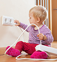 protéger enfant risques électriques