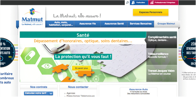 Site internet matmut.fr