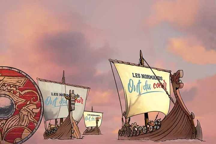 Visuel les normands ont du coeur