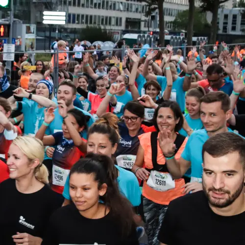 Groupe de personnes participant au Seine Marathon 76