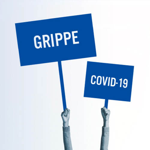 Grippe, COVID-19