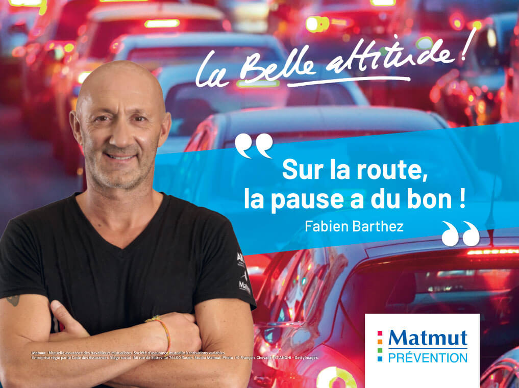 Campagne prévetion Fabien Barthez La Belle Attitude 2021