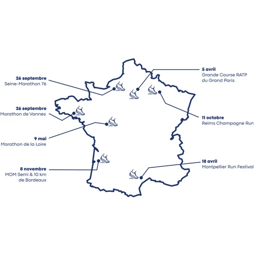 5 kilomètres Matmut hashtag nés pour bouger