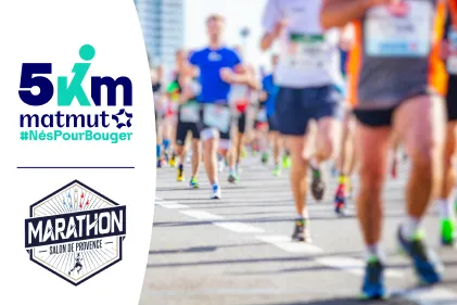 5 kilomètres hashtag nés pour bouger Marathon Salon-de-Provence