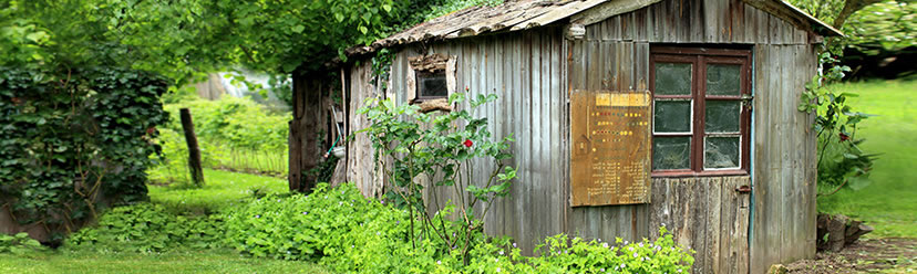 Terrain et bâtiment non habitable