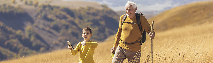 Guide pour randonner avec vos petits-enfants