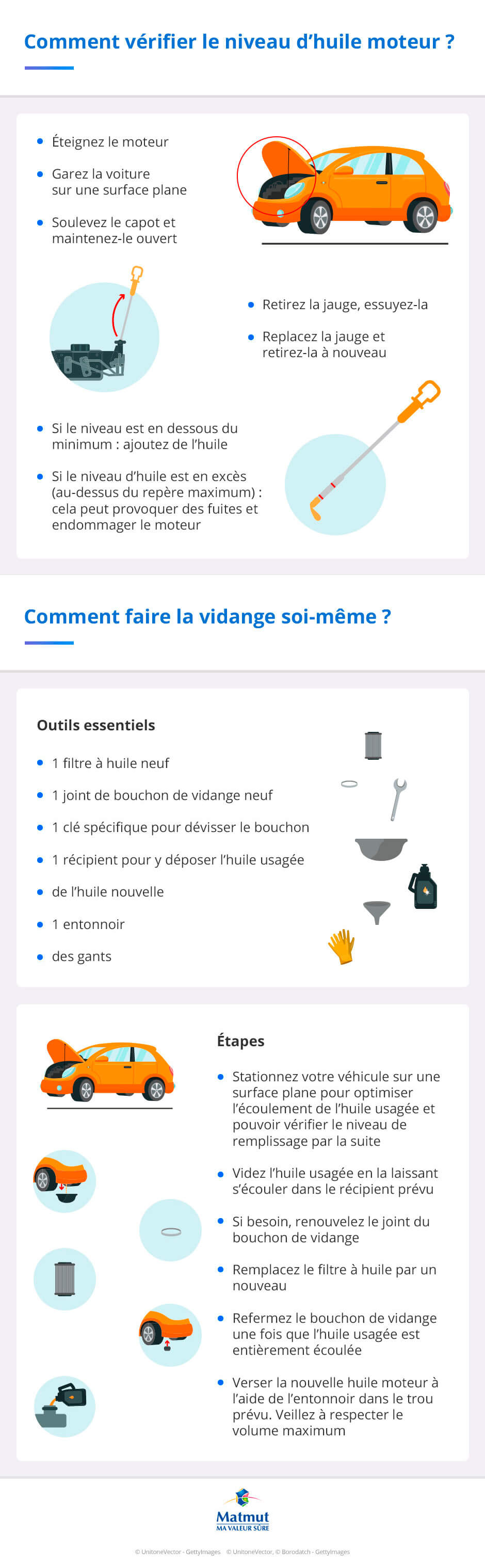 Entretien de ma voiture : 3 conseils pour une vidange efficace