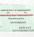 Suppression de la carte verte