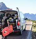 Véhicules prioritaires sur la route